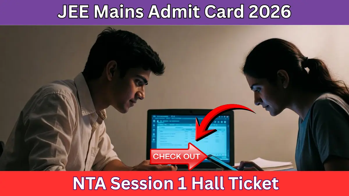 JEE Mains Admit Card 2026 RELEASING THIS WEEK! Download NTA Session 1 Hall Ticket @ jeemain.nta.nic.in - Direct Link ACTIVE Soon
