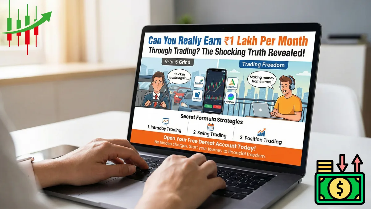 Can You Really Earn ₹1 Lakh Per Month Through Trading? The Shocking Truth Revealed!